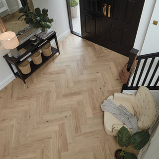 Canadian Urban Oak Herringbone Vinyl by Karndean