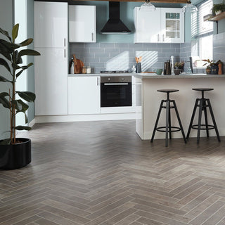 Fumo Herringbone Vinyl by Karndean