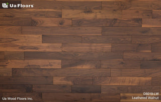 Leathered Walnut Engineered Hardwood by UA Floors