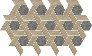 Legacy Blend Hexagon Hex Tile & Stone by American Olean