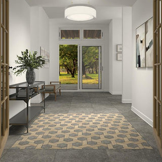 Legacy Blend Hexagon Hex Tile & Stone by American Olean