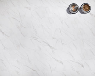 Legacy - White with Gray Vinyl by Mannington