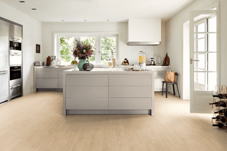 Light Brown Berdal Oak Water Resistant Laminate by Egger