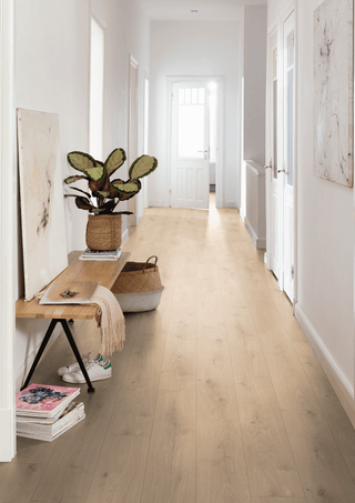 Light Florence Oak Water Resistant Laminate by Egger