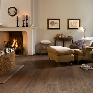 Light grey oiled oak Waterproof Laminate by Quickstep