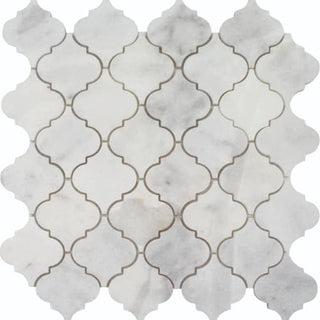 Lincoln - Arabesque in Carrara Tile & Stone by Paradiso