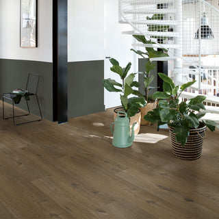 Linen oak dark brown Vinyl by Quickstep