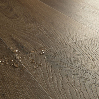 Linen oak dark brown Vinyl by Quickstep