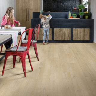 Linen oak greige Vinyl by Quickstep