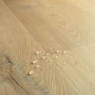 Linen oak natural Vinyl by Quickstep