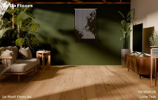 Lunar Teak Engineered Hardwood by UA Floors