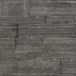Macau Black Stacked Tile & Stone by American Olean