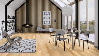 Maple can. Transparent Andante, 14mm Plank 138 Engineered Hardwood by Boen