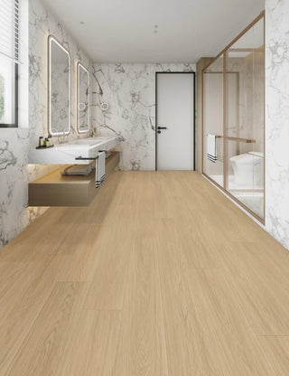 Marbella Beige Vinyl by Montserrat Floors