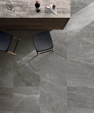 Marbles Plshed 24x24 - Oniciata Grey Tile & Stone by Stanton