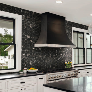 Marbles Plshed Hexag - Marmo Nero Tile & Stone by Stanton