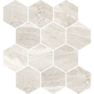 Marbles Plshed Hexag - Oniciata Ivory Tile & Stone by Stanton