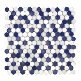 Marine Penny Round by Happy Floors