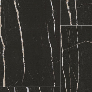 Marquina Nero 7”x60” Vinyl by Tarkett Home