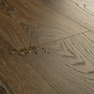 Mocha brown oak Waterproof Laminate by Quickstep