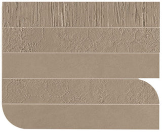 Mosaic Ecru Piano Mixed 19 5/8x16 by Happy Floors