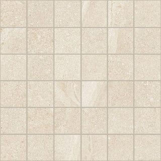 Mosaic Ivory Natural 2x2 (12x12 Sheet) by Happy Floors