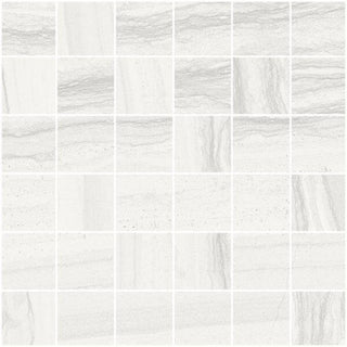 Mosaic White 2x2 (12x12 Sheet) Tile & Stone by Happy Floors