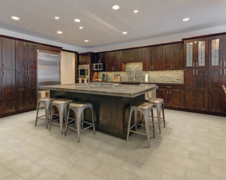 3DP in Sandstone Chalk Vinyl by DH Floors