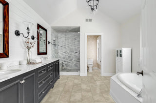 3DP in Travertine Ash Vinyl by DH Floors