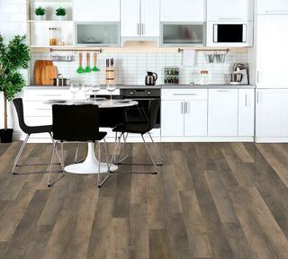 5 Series in Charcoal Pine Vinyl by DH Floors