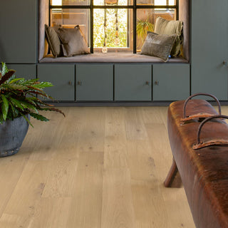 Almond white oak oiled Engineered Hardwood by Quickstep