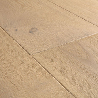 Almond white oak oiled Engineered Hardwood by Quickstep