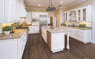 Alpha in Coffee Hickory Vinyl by DH Floors