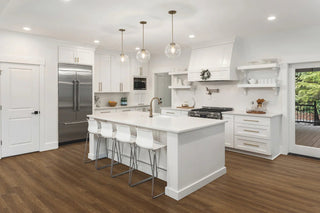 Alpha in Tobacco Hickory Vinyl by DH Floors