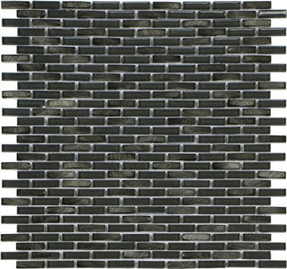 Anthracite Mini Brick by Happy Floors