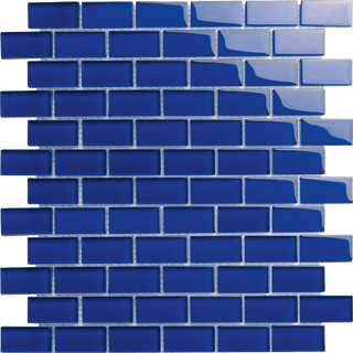 Artic Cobalt 1x2 Tile & Stone by Altoglass