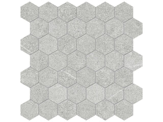 Ash 2" Hexagon Tile & Stone by Anatolia Tile