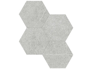 Ash 6" Hexagon Tile & Stone by Anatolia Tile
