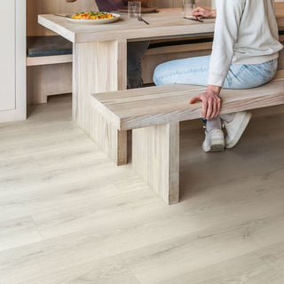 Ash grey oak Waterproof Laminate by Quickstep