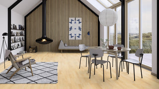 Ash Transparent Andante, 14mm 3 - Strip Engineered Hardwood by Boen