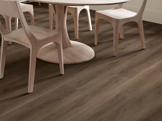 ASPIRE NATURAL BEVEL - Frontier Brown Vinyl by Shaw Floors