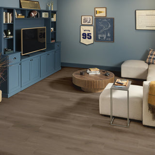 ASPIRE NATURAL BEVEL - Frontier Brown Vinyl by Shaw Floors