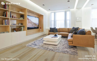 Astoria Maple Gray Engineered Hardwood by UA Floors