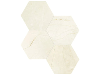 Avorio Crema Hexagon 6" Tile & Stone by Anatolia Tile