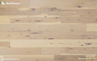 Beachfront Hickory Engineered Hardwood by UA Floors