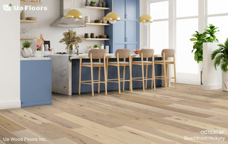 Beachfront Hickory Engineered Hardwood by UA Floors