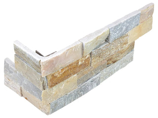 Beachwalk Assembled Corner Tile & Stone by Anatolia Tile