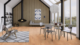 Beech Transparent Andante, 14mm 3 - Strip Engineered Hardwood by Boen