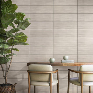 Beige Rectangle Wave Tile & Stone by American Olean
