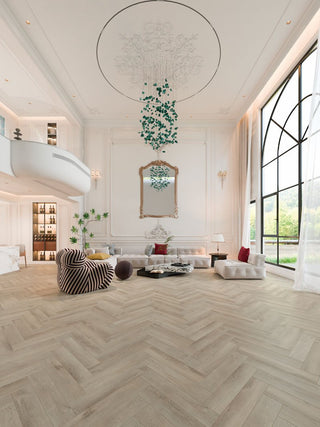 Berryessa Herringbone spc by SLCC Flooring